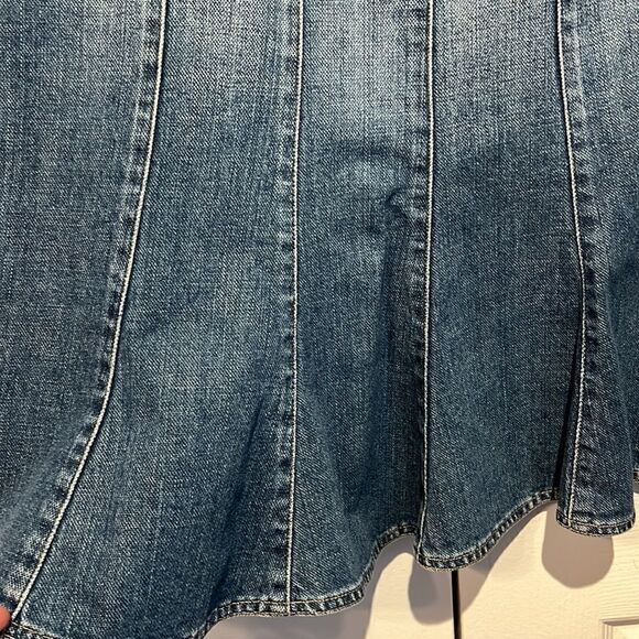 Liz Claiborne Blue Denim Skirt Size 10 (see measurements) - Picture 8 of 10